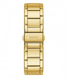Guess Raven Diamonds Gold Dial Gold Steel Strap Watch for Women - GW0104L2 Buy Now By Guess