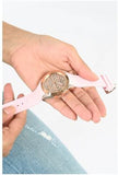 Guess Clarity Gold Dial Pink Silicone Strap Watch for Women - GW0109L2 Buy Now By Guess