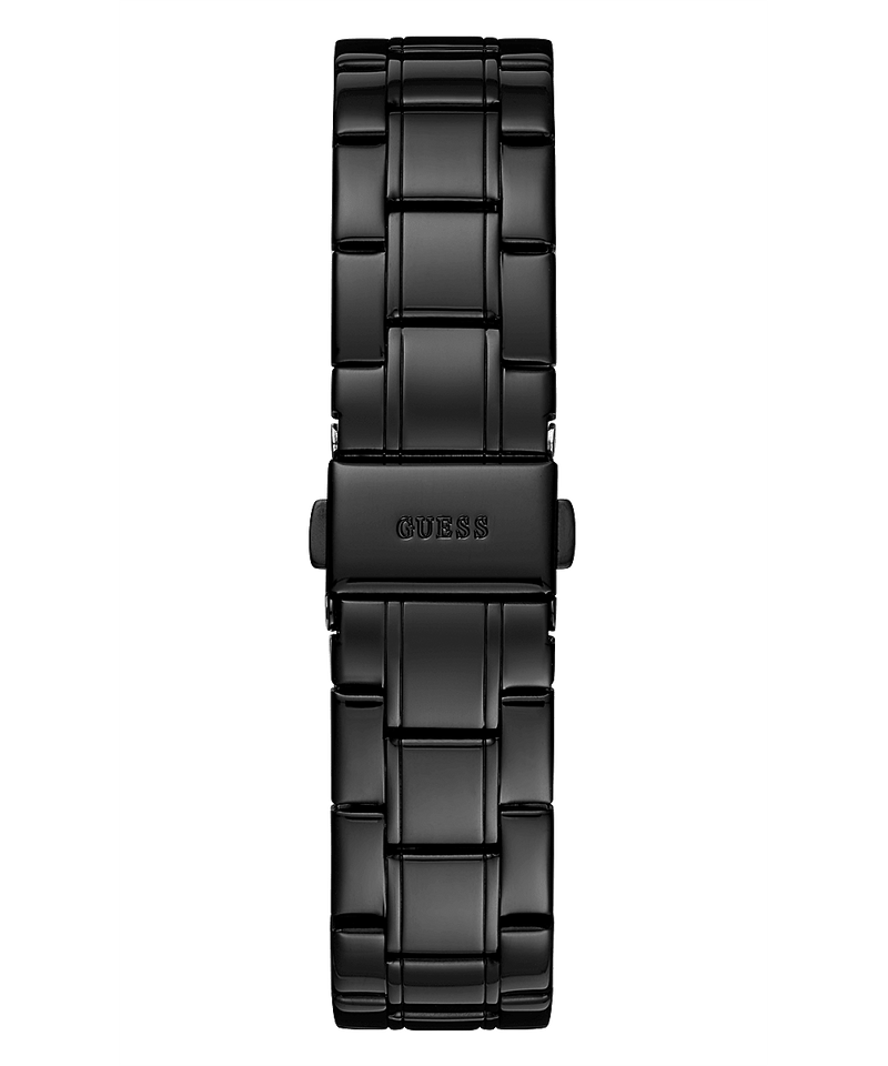 Guess Sparkler Diamonds Black Dial Black Steel Strap Watch for Women - GW0111L4 Buy Now By Guess