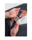 Guess Phoenix Multifunction Blue Dial Blue Rubber Strap Watch for Men - GW0202G4 Buy Now By Guess