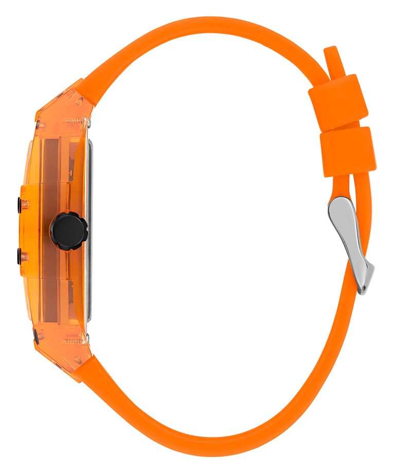 Guess Phoenix Multifunction Black Dial Orange Rubber Strap Watch For Men - GW0203G10 Buy Now By Guess