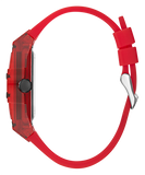 Guess Phoenix Multifunction Black Dial Red Rubber Strap Watch for Men - GW0203G5 Buy Now By Guess