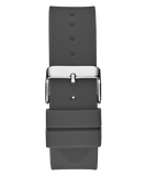 Guess Phoenix Multifunction Black Dial Grey Silicone Strap Watch For Men - GW0203G9 Buy Now By Guess