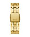 Guess Continental Black Dial Gold Steel Strap Watch for Men - GW0260G2 Buy Now By Guess