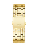 Guess Continental Diamonds Gold Dial Gold Steel Strap Watch for Men - GW0261G2 Buy Now By Guess
