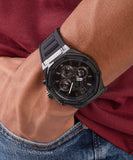 Guess Momentum Black Dial Black Rubber Strap Watch for Men - GW0263G4 Buy Now By Guess