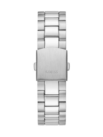 Guess Connoisseur Turquoise Dial Silver Steel Strap Watch for Men - GW0265G11 Buy Now By Guess