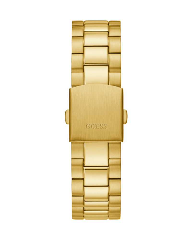 Guess Connoisseur Gold Dial Gold Steel Strap Watch for Men - GW0265G2 Buy Now By Guess