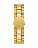 Guess Connoisseur Black Dial Gold Steel Strap Watch for Men - GW0265G3 Buy Now By Guess