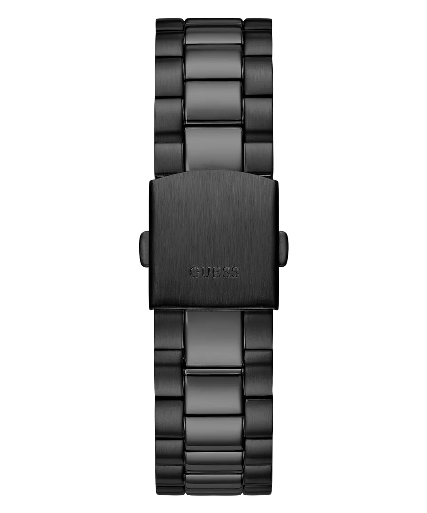 Guess Connoisseur Black Dial Black Steel Strap Watch for Men - GW0265G4 Buy Now By Guess