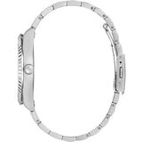 Guess Connoisseur Silver Dial Silver Steel Strap Watch for Men - GW0265G6 Buy Now By Guess