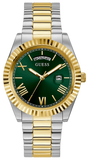 Guess Connoisseur Green Dial Two Tone Steel Strap Watch for Men - GW0265G8 Buy Now By Guess