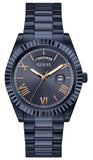 Guess Connoisseur Quartz Blue Dial Blue Steel Strap Watch For Men - GW0265G9 Buy Now By Guess