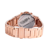 Guess Moonlight Multi Function Diamonds White Dial Rose Gold Steel Strap Watch for Women - GW0320L3 Buy Now By Guess