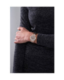 Guess Moonlight Multi Function Diamonds White Dial Rose Gold Steel Strap Watch for Women - GW0320L3 Buy Now By Guess