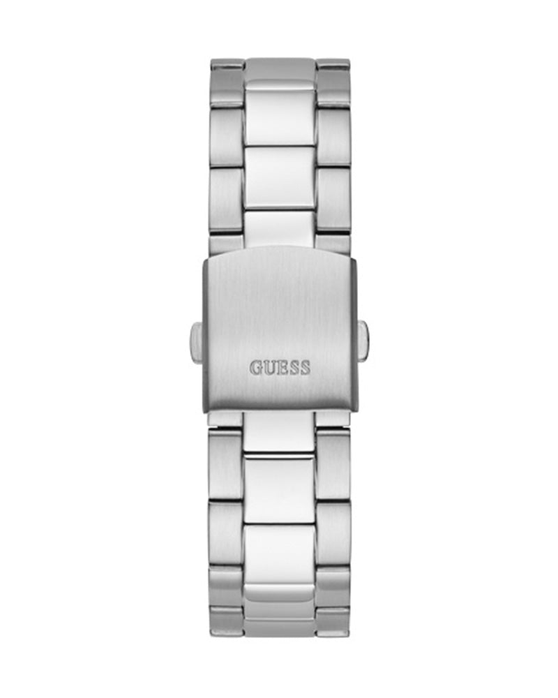 Guess Altitude Chronograph Blue Dial Silver Steel Strap Watch for Men - GW0329G1 Buy Now By Guess