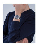 Guess Altitude Chronograph Blue Dial Silver Steel Strap Watch for Men - GW0329G1 Buy Now By Guess