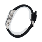 Guess Altitude Chronograph Black Dial Black Rubber Strap Watch for Men - GW0332G1 Buy Now By Guess