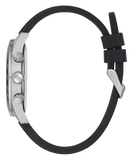 Guess Altitude Chronograph Black Dial Black Rubber Strap Watch for Men - GW0332G1 Buy Now By Guess