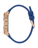 Guess Third Gear Analog Blue Dial Blue Rubber Strap Watch for Men - GW0334G3 Buy Now By Guess