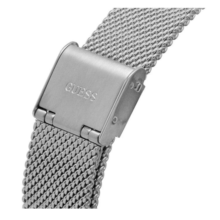 Guess Tapestry Diamonds Silver Dial Silver Mesh Bracelet Watch for Women - GW0354L1 Buy Now By Guess