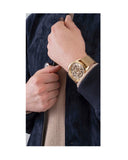 Guess Tailor Multifunction Gold Dial Gold Mesh Bracelet Watch for Men - GW0368G2 Buy Now By Guess
