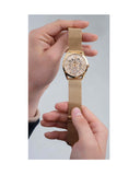 Guess Tailor Multifunction Gold Dial Gold Mesh Bracelet Watch for Men - GW0368G2 Buy Now By Guess