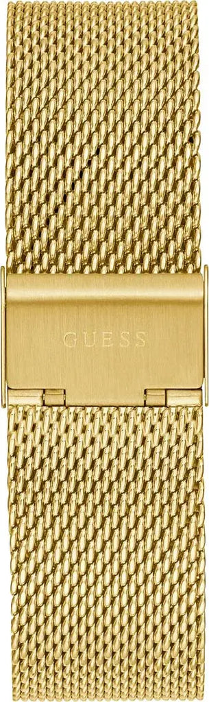 Guess Tailor Multifunction Gold Dial Gold Mesh Bracelet Watch for Men - GW0368G2 Buy Now By Guess