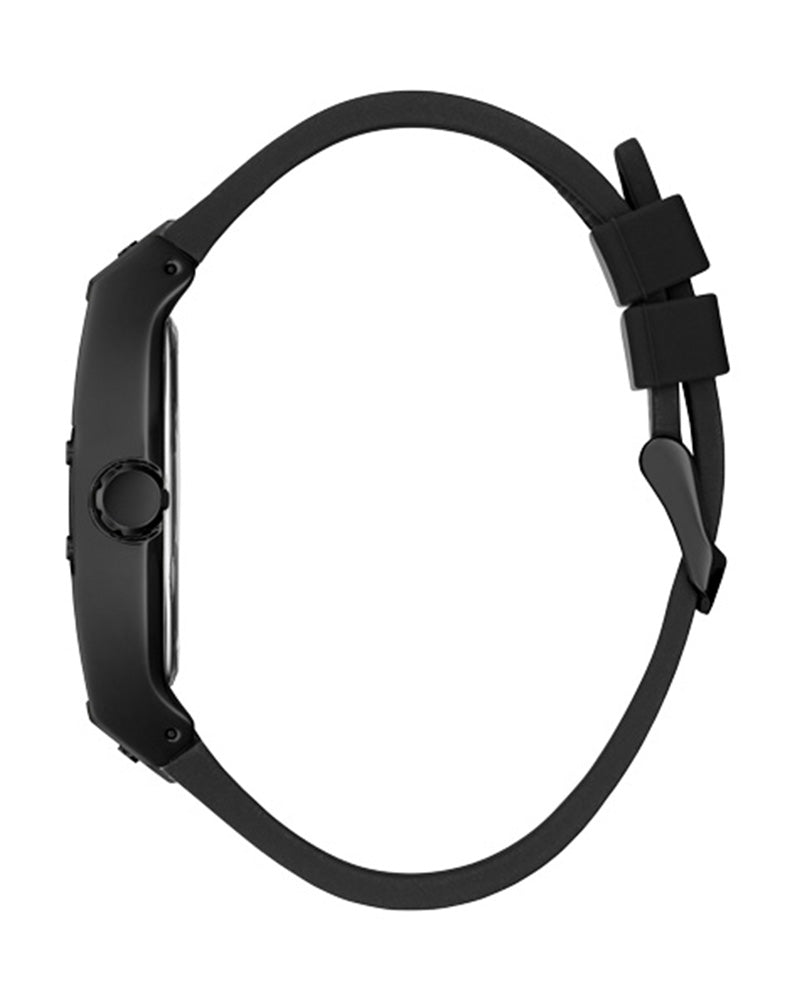 Guess Phoenix Black Dial Black Rubber Strap Watch for Men - GW0386G1 Buy Now By Guess