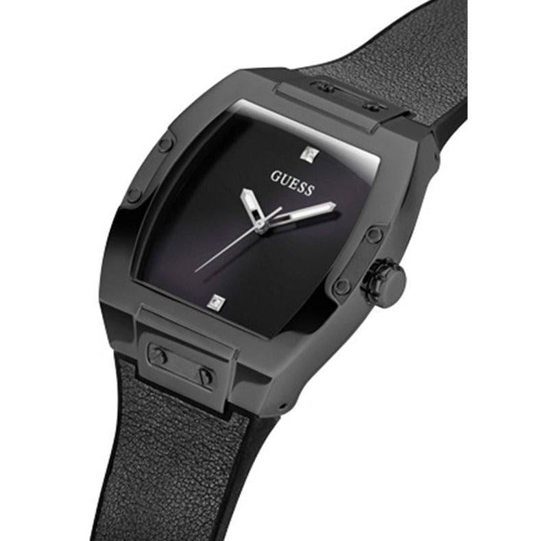 Guess Phoenix Black Dial Black Rubber Strap Watch for Men - GW0386G1 Buy Now By Guess