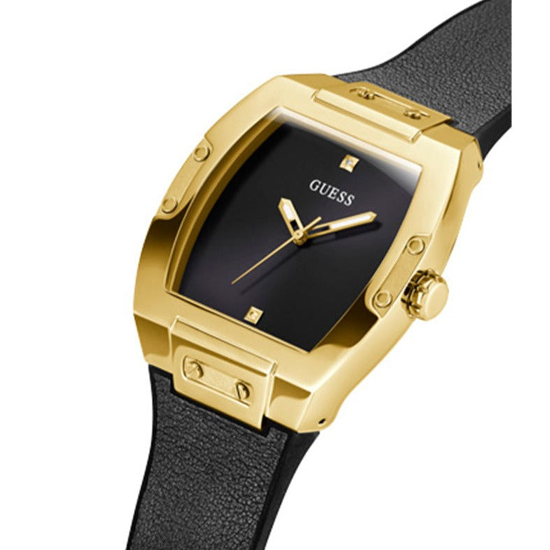 Guess Phoenix Black Dial Black Rubber Strap Watch for Men - GW0386G3 Buy Now By Guess