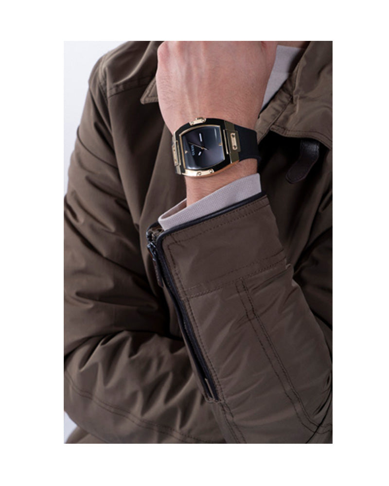 Guess Phoenix Black Dial Black Rubber Strap Watch for Men - GW0386G3 Buy Now By Guess