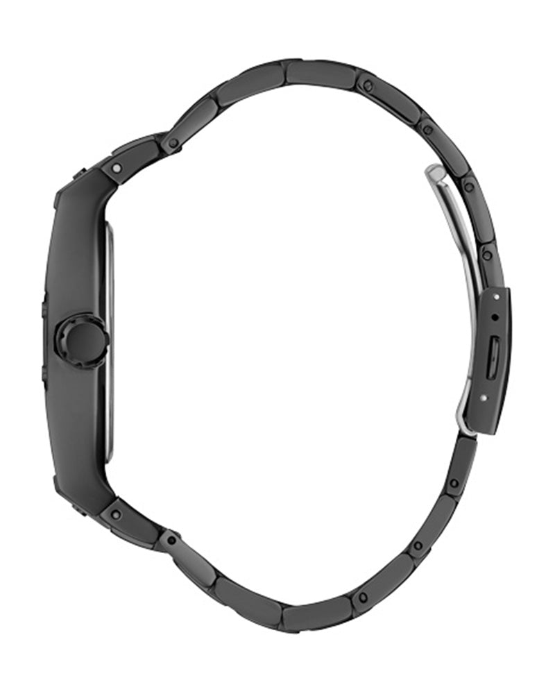 Guess Trend Black Dial Black Steel Strap Watch for Men - GW0387G3 Buy Now By Guess