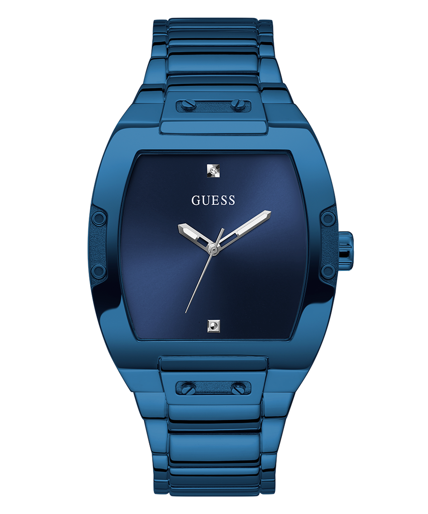 Guess Phoenix Blue Dial Blue Steel Strap Watch for Men - GW0387G4 Buy Now By Guess