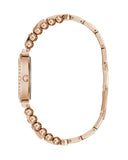 Guess Gala Diamonds Silver Dial Gold Steel Strap Watch for Women - GW0401L3 Buy Now By Guess