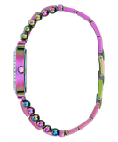 Guess Intricate Iridescent Crystals Purple Dial Purple Steel Strap Watch for Women - GW0401L4 Buy Now By Guess