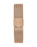 Guess Soiree Diamonds Rose Gold Dial Rose Gold Mesh Bracelet Watch for Women - GW0402L3 Buy Now By Guess
