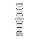 Guess Solstice Diamonds Silver Dial Silver Steel Strap Watch for Women - GW0403L1 Buy Now By Guess