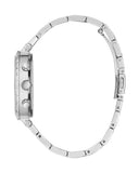 Guess Solstice Diamonds Silver Dial Silver Steel Strap Watch for Women - GW0403L1 Buy Now By Guess