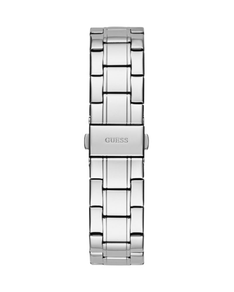 Guess Duchess Quartz Silver Dial Silver Steel Strap Watch For Women - GW0558L1 Buy Now By Guess