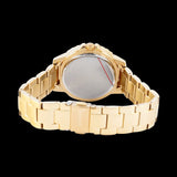 Guess Crown Jewel Diamonds White Dial Gold Steel Strap Watch for Women - GW0410L2 Buy Now By Guess