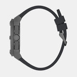 Guess Matrix Multifunction Grey Dial Grey Rubber Strap Watch for Men - GW0423G3 Buy Now By Guess