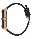 Guess Matrix Multifunction Black Dial Black Rubber Strap Watch For Men - GW0423G5 Buy Now By Guess