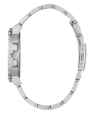 Guess Track Black Dial Silver Steel Strap Watch for Men - GW0426G1 Buy Now By Guess