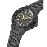Guess Track Black Dial Black Steel Strap Watch for Men - GW0426G3 Buy Now By Guess