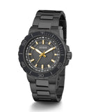 Guess Track Black Dial Black Steel Strap Watch for Men - GW0426G3 Buy Now By Guess