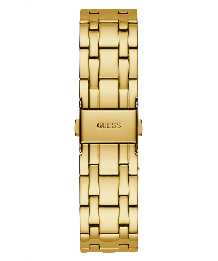 Guess Heiress Multifunction Diamonds Gold Dial Gold Steel Strap Watch for Women - GW0440L2 Buy Now By Guess