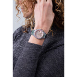 Guess Heiress Multifunction Diamonds Purple Dial Purple Steel Strap Watch for Women - GW0440L3 Buy Now By Guess