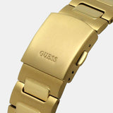 Guess Scope Gold Dial Gold Steel Strap Watch for Men - GW0454G2 Buy Now By Guess
