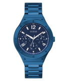 Guess Scope Multifunction Blue Dial Blue Steel Strap Watch for Men - GW0454G4 Buy Now By Guess